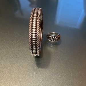 LAGOS Caviar bracelet and ring . Both size 7 PRICE IS FIRM